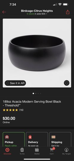 Threshold Eastport Serve Bowl 