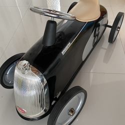 Moving Sale -Metal speedster Ride-on Car FAO Shwarz- Perfect Condition!