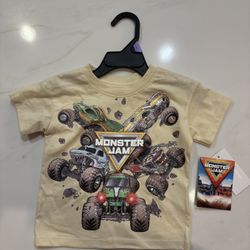Monster Jam Boy Shirts 12 Months 