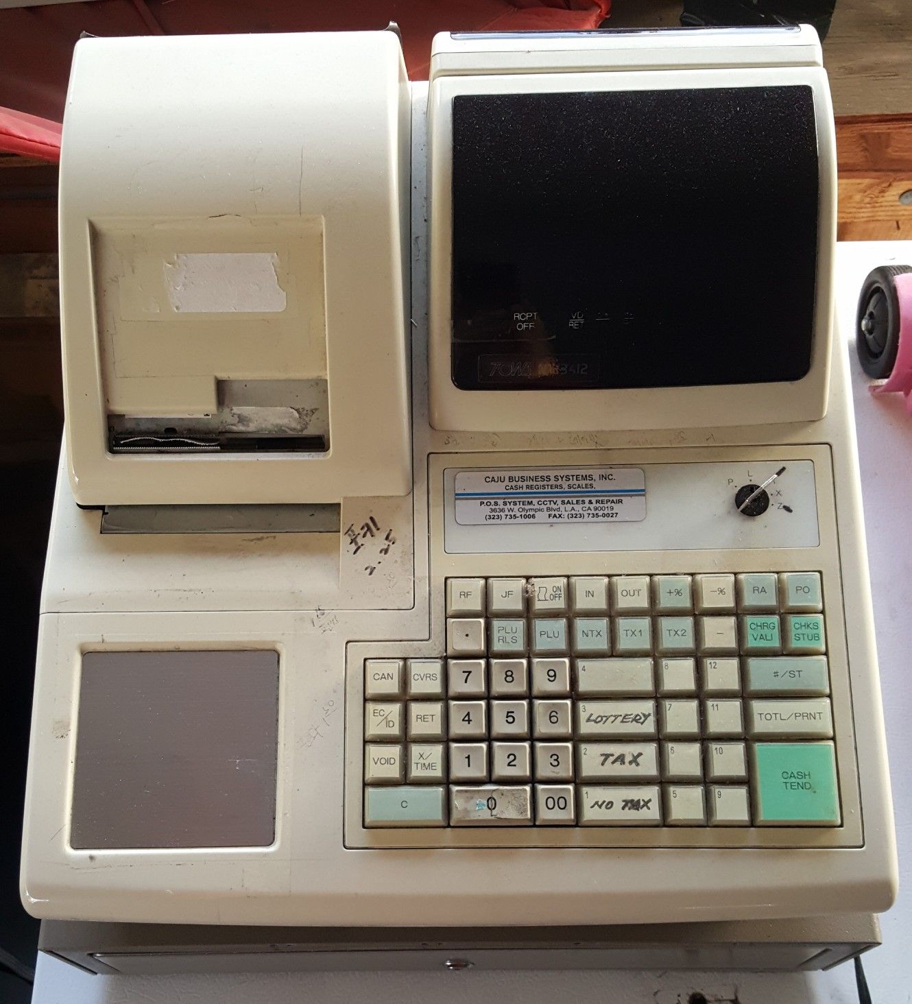 TOWA NT-3412 USED CASH REGISTER