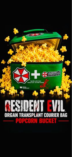 Resident Evil Umbrella Corporation Popcorn Bucket