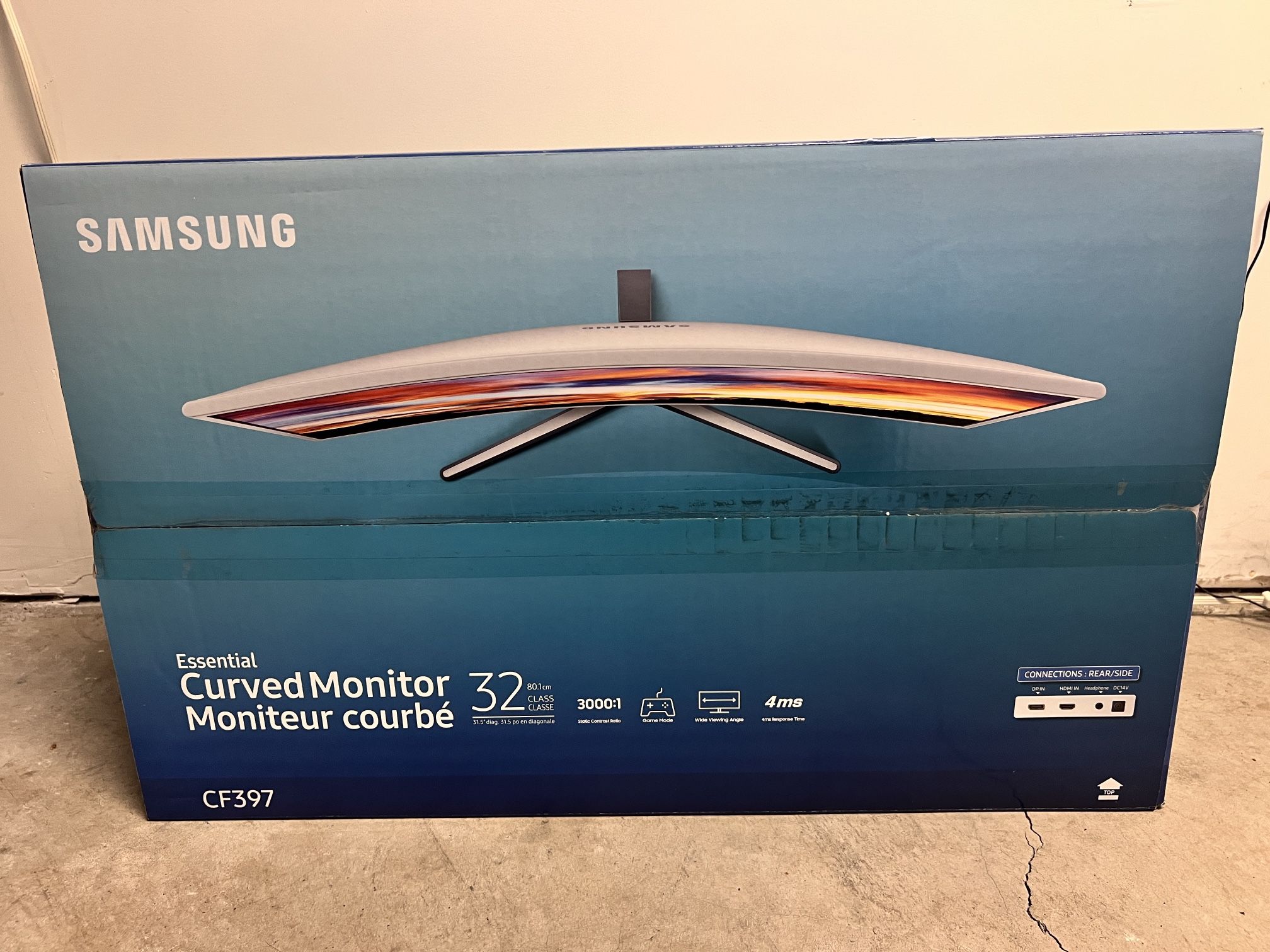 Samsung 32” Curved Monitor
