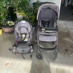 Graco Car Seat &  Chicco Stroller