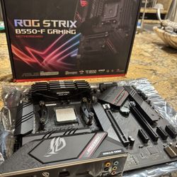 B550-f gaming ROG STRIX motherboard With 64gb ddr4 3200 And  Ryzen 7 5800x3D