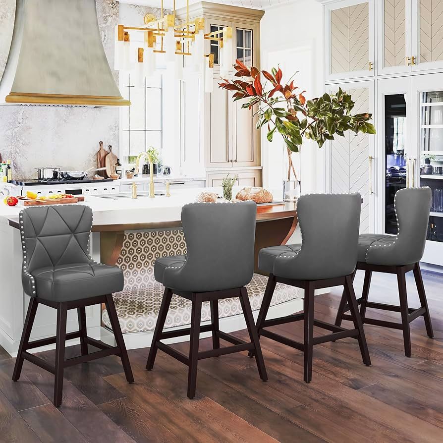 Counter Height Bar Stools Set of 4