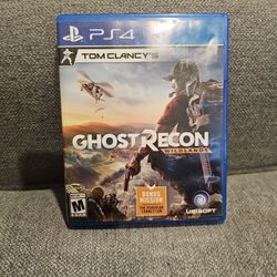 PS4 GHOST RECON WILDLANDS