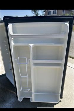Frigidaire Mini Refrigerator with Full Freezer in Silver
