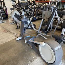Precor elliptical, Commercial gym equipment,