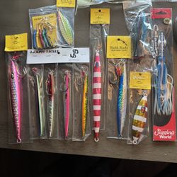Jig And Lure Fishing Tackle Bundle. New. JP Tackle. Good For Tuna And Rock Fish. 