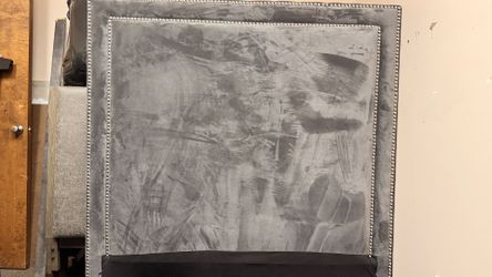 New Queen size headboard with nail head trim  by Saatva