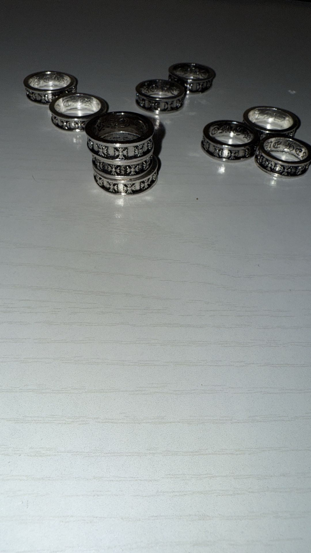 1:1 Chrome Heart Rings *CHECK DESCRIPTION*
