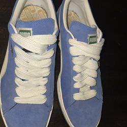 Puma Powder Blue Suade