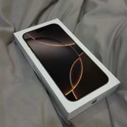 iPhone 16pro Max, Gold, 256gb! Read Description.