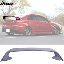 Fits 2008-2017 Mitsubishi Lancer Evolution X EVO Style Trunk Spoiler Unpainted ABS