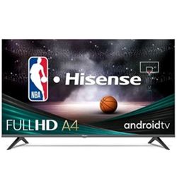 HISENSE A4 SERIES 32-INCH FHD 1080P SMART ANDROID TV DTS VIRTUAL X - BLACK