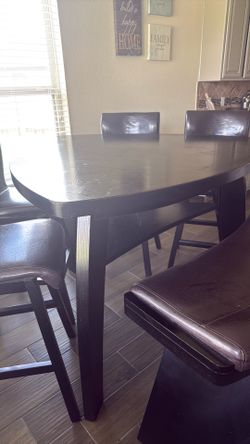 6 pcs Breakfast Nook Table