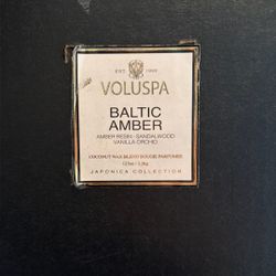 Voluspa Baltic Amber Hearth 