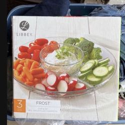 New Glass Serving Tray