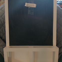 Magnetic chalkboard key holder