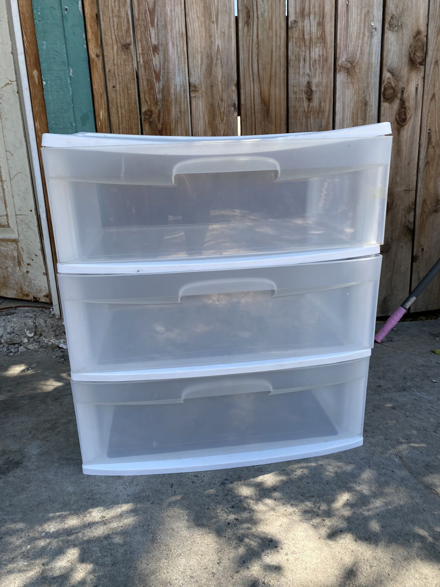 Sterlite storage containers/drawers