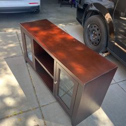 Solid wood tv stand for tv up go 60 inch