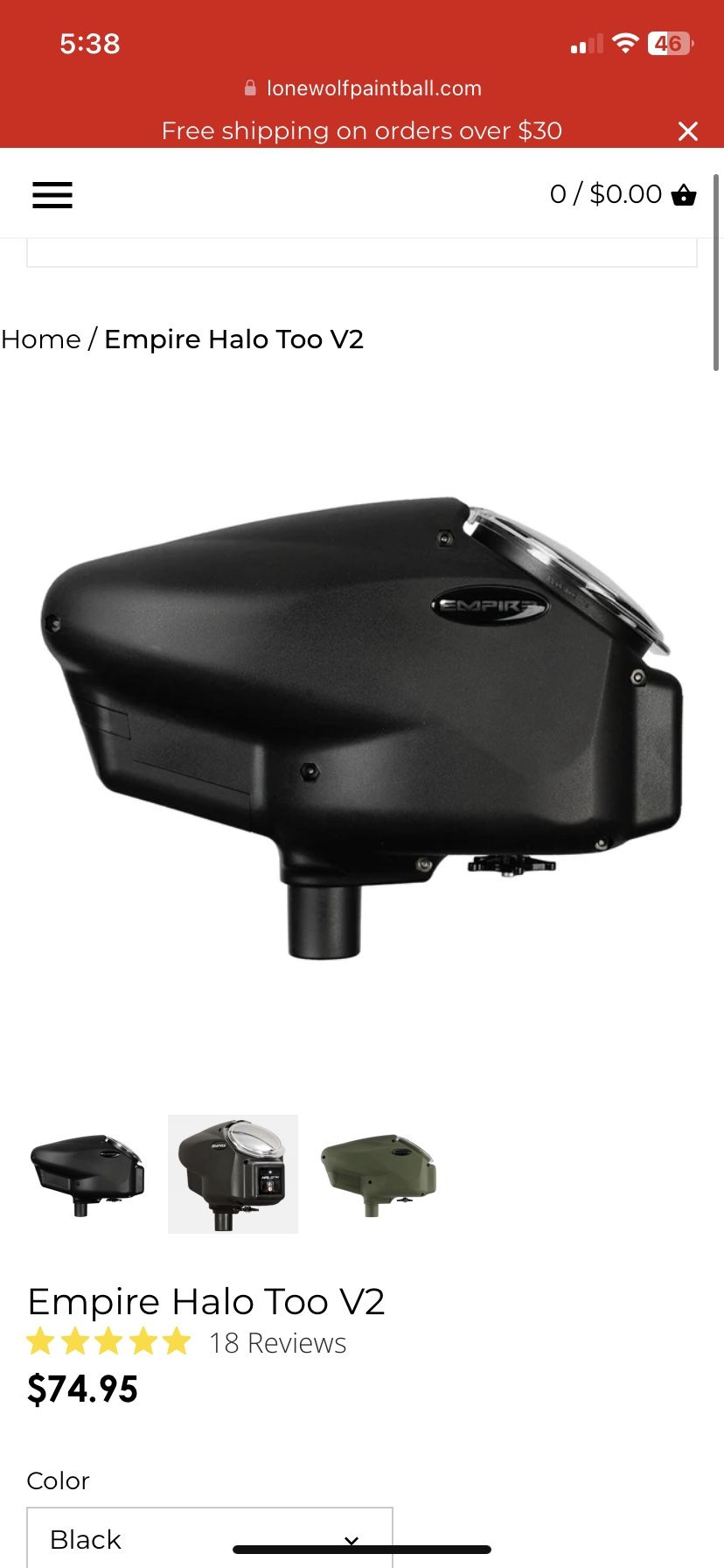 Empire Prophecy Z2 Force Feed Hopper Empire Prophecy Z2