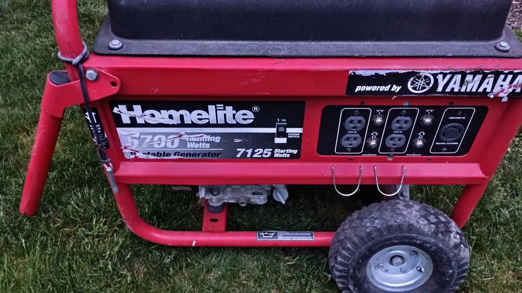 Yamaha Homelite 5700 Generator