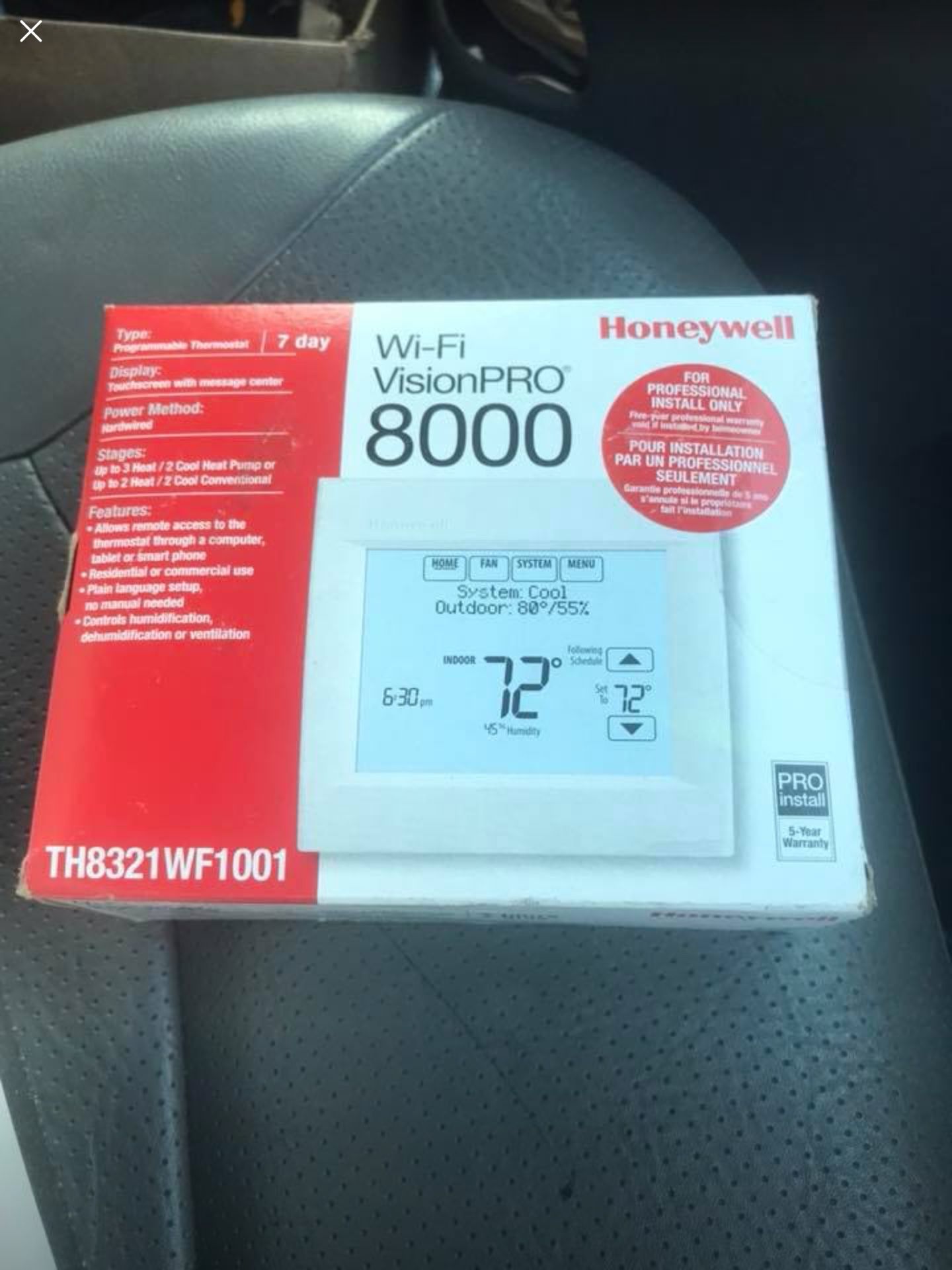 Honeywell 8000 pro WiFi