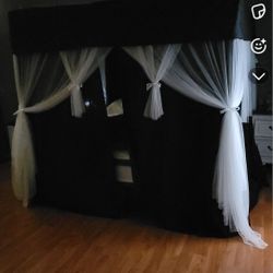 King Size Canopy Bed Frame