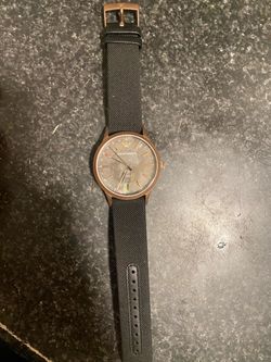 Emporio Armani GMT quartz $80