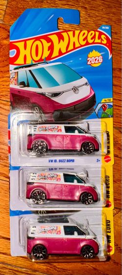 Hot Wheels VW ID. Buzz Bomb 3-Pack