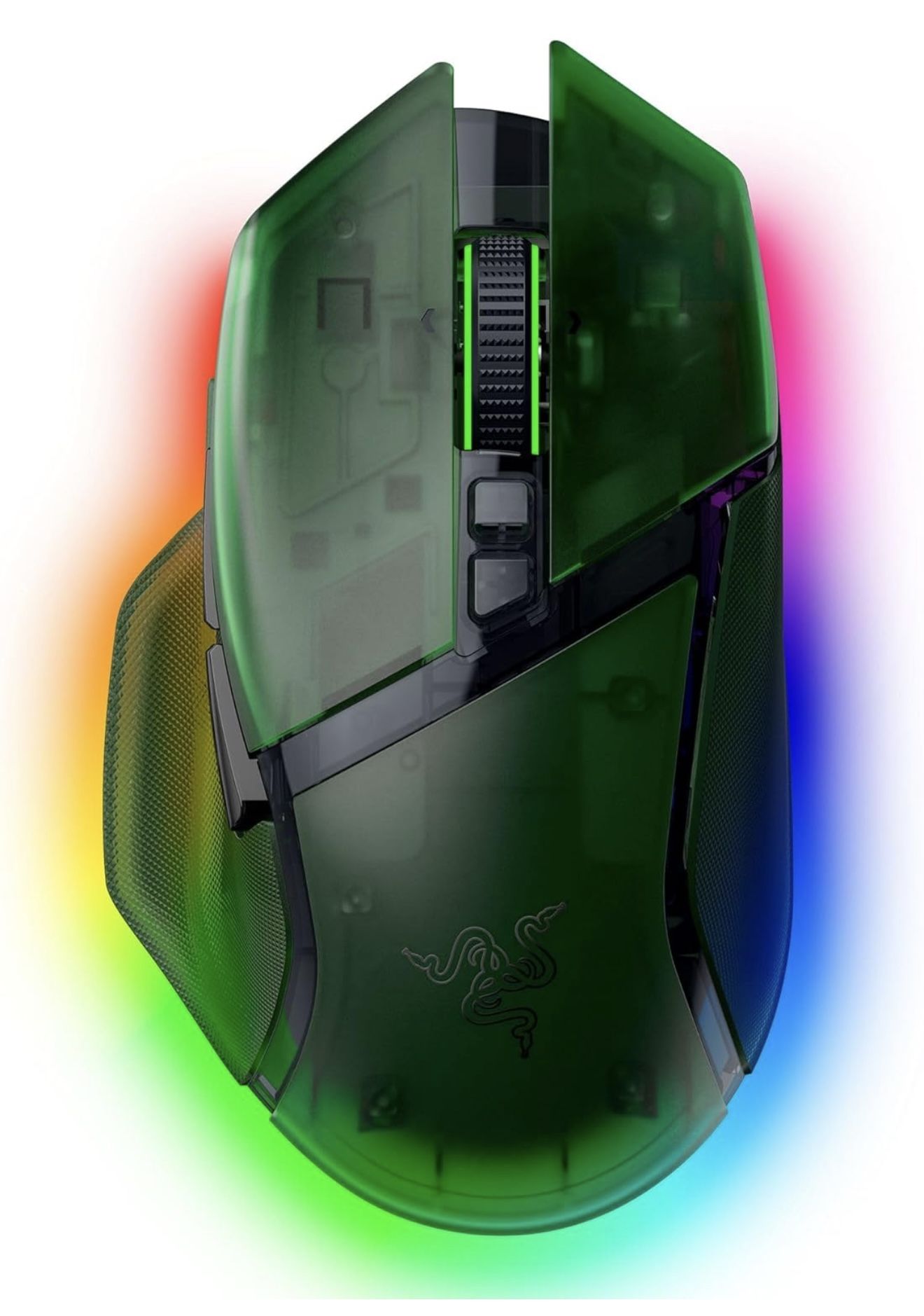 Razer Basilisk V3 Pro 35K Wireless Gaming Mouse: HyperScroll Tilt Wheel - 35K DPI Optical Sensor Gen 2-13 Customizable Controls - RGB - Optical Switch