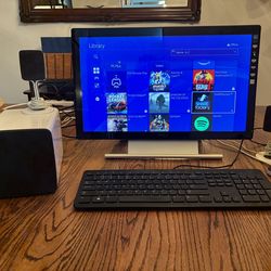 Dell S2240T Monitor, Keyboard & Dell AY410 2.1 multimedia Speaker System