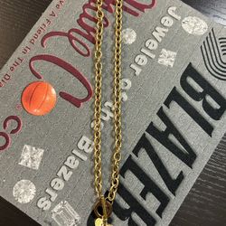 Victoria Emerson Elizabeth II 1989 Chopin Chain Necklace 14k Gold Plating