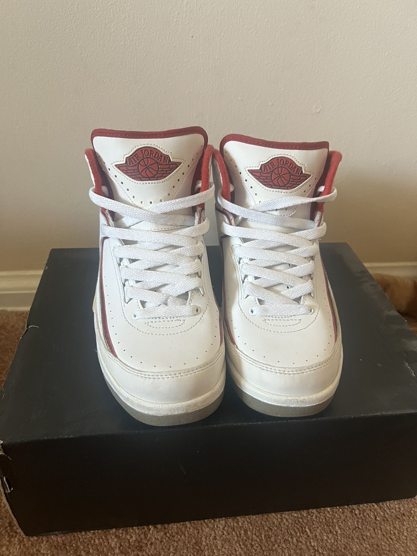 Retro Air Jordan “Fire Red” 2s GS