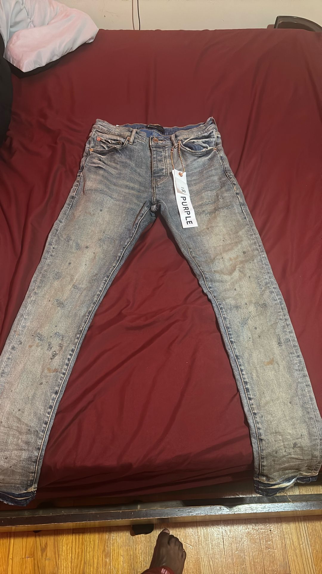 Purple Jeans Size 30