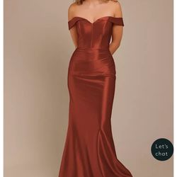 David’s Bridal Bridesmaid Dress 