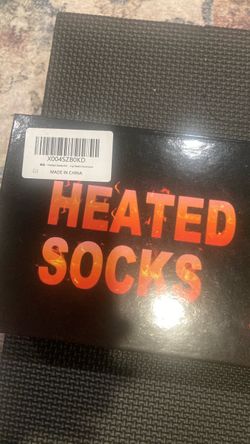 Heated Socks Size Large