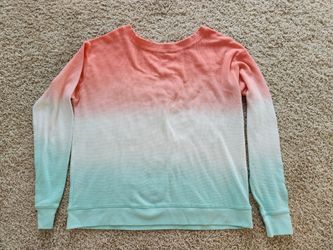 Girls Sweater Top Size S Loose Fitting 
