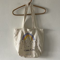 Rainbow tote bag   A