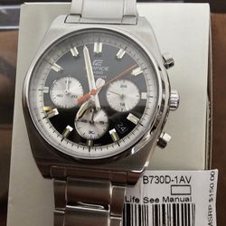 Edifice 40mm Quartz Sapphire