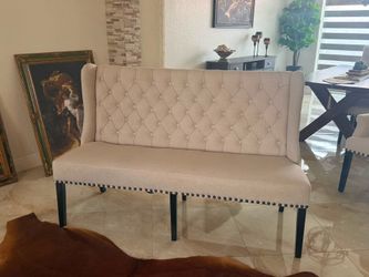 New Bench and 4 chairs