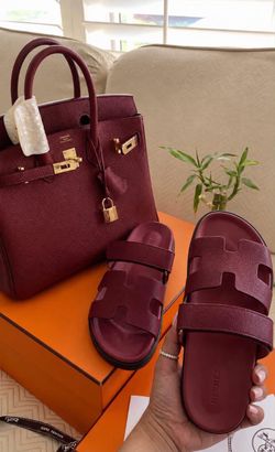 Hermès Birkin Bag & Hermes Slides