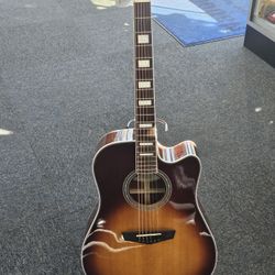 D'Angelico Electric/Acoustic Guitar. Premier Bowery. ASK FOR RYAN. #10(contact info removed)