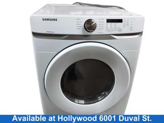 Samsung Dve45t6000w/a3 White Clothes Dryer