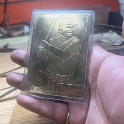 Babe Ruth Collectible Card