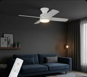 42 inch white ceiling fan