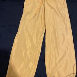 Yellow Cargo Pants Size Small 
