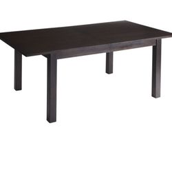 Black Wooden Dining Table
