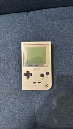 Game boy pocket silver